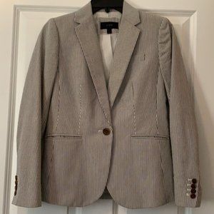 J. Crew Pinstripe Blazer